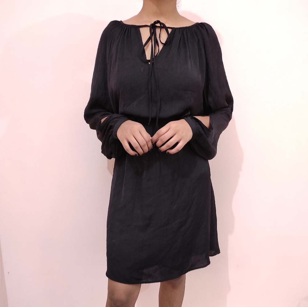 🌈Zara Black Rocking It In Playsuit dress - Picture 2 of 13
